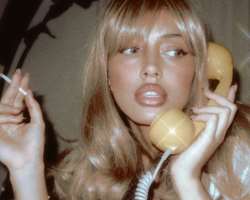 Cindy Kimberly smoking